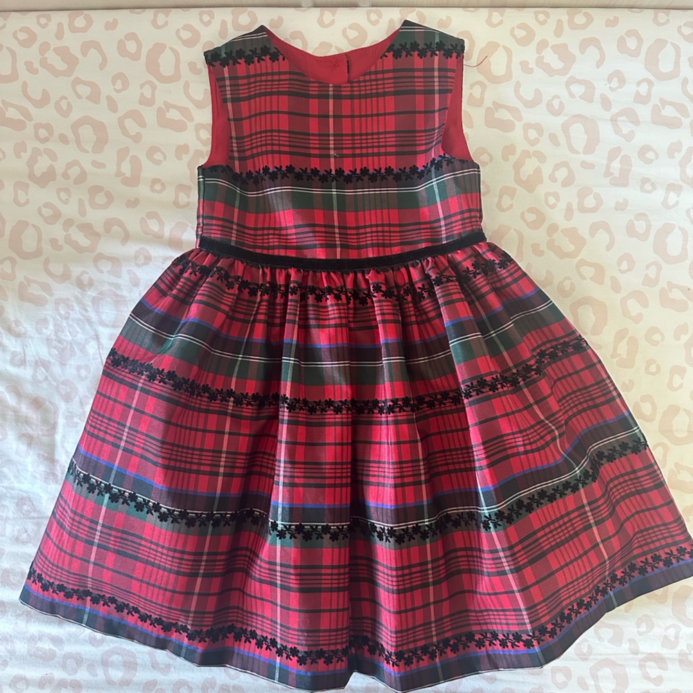 Pippa & Julie Red Plaid Dress